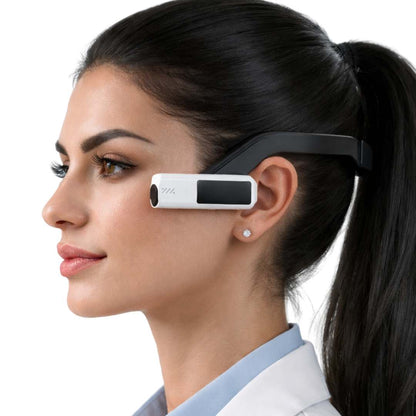 2.7K Portable Camera with Head Mount for Recording Work Procedures