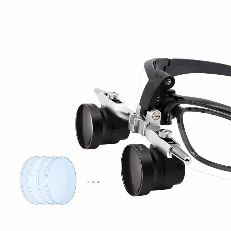 Loupe T1 with Interpupillary Adjustment and Headlight