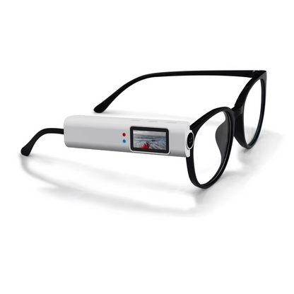 Mini Camera 2.7K with First-Person View for Magnifying Glasses and Prescription Glasses